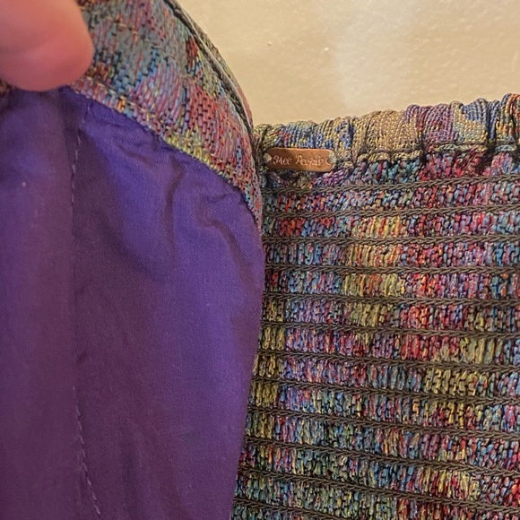 Beautiful Free People tapestry dress with removable straps. - Picture 7 of 7